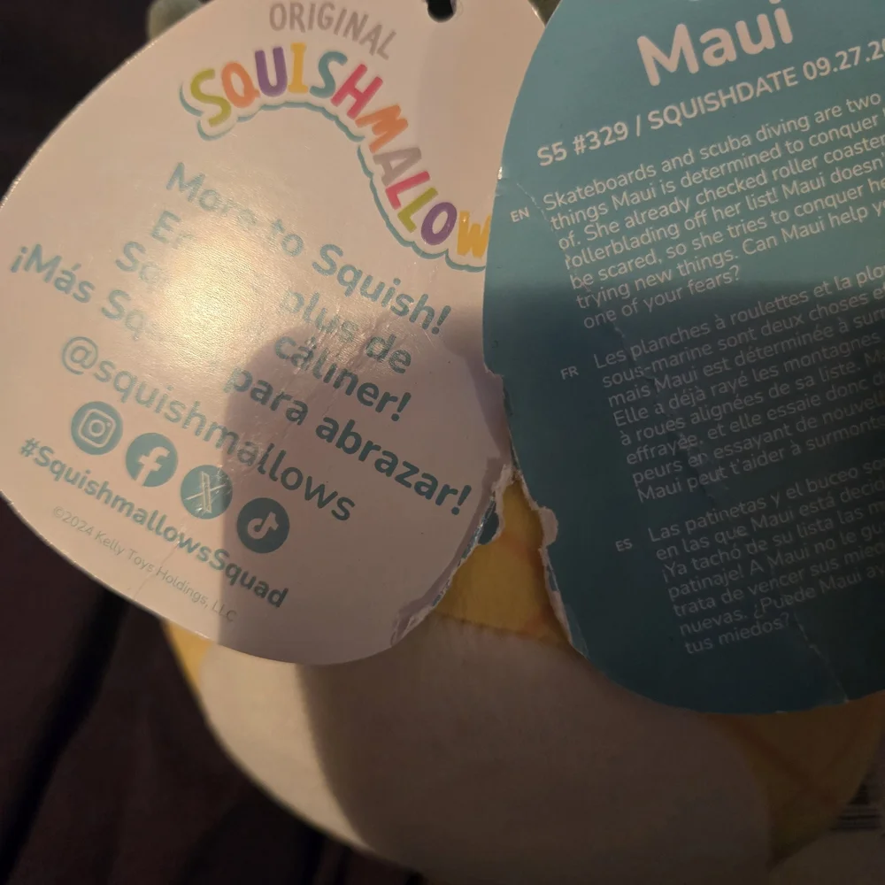 Squishmallows Maui the Pineapple 7